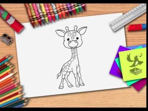Hoe teken je een giraffe? Zelf giraffen leren tekenen