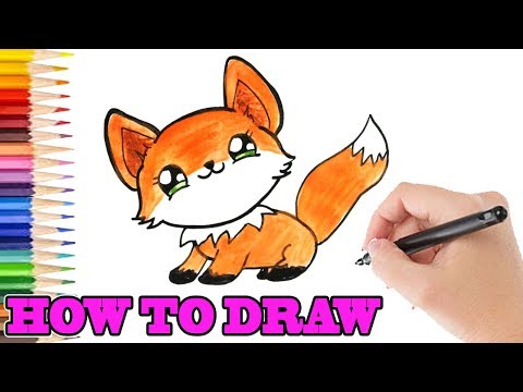 Hoe Teken Je Een Vos? How To Draw A Fox?