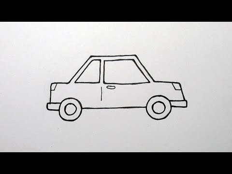 Zo teken je een cartoon auto! (In stappen)