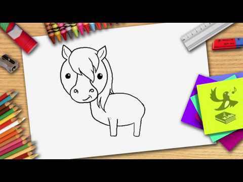 Hoe teken je een paard? Zelf een paard leren tekenen