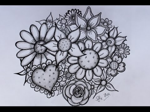 DIY: Bloemen tekenen - door Sofie Rozendaal