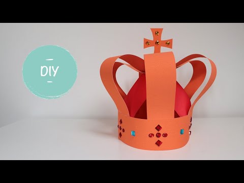Een kroon maken van papier - Leuk voor Koningsdag!